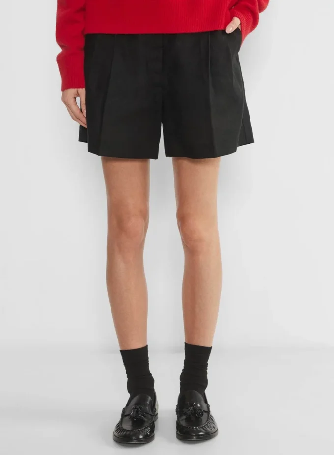 The Effortless Short™ Lino hasta la mitad del muslo