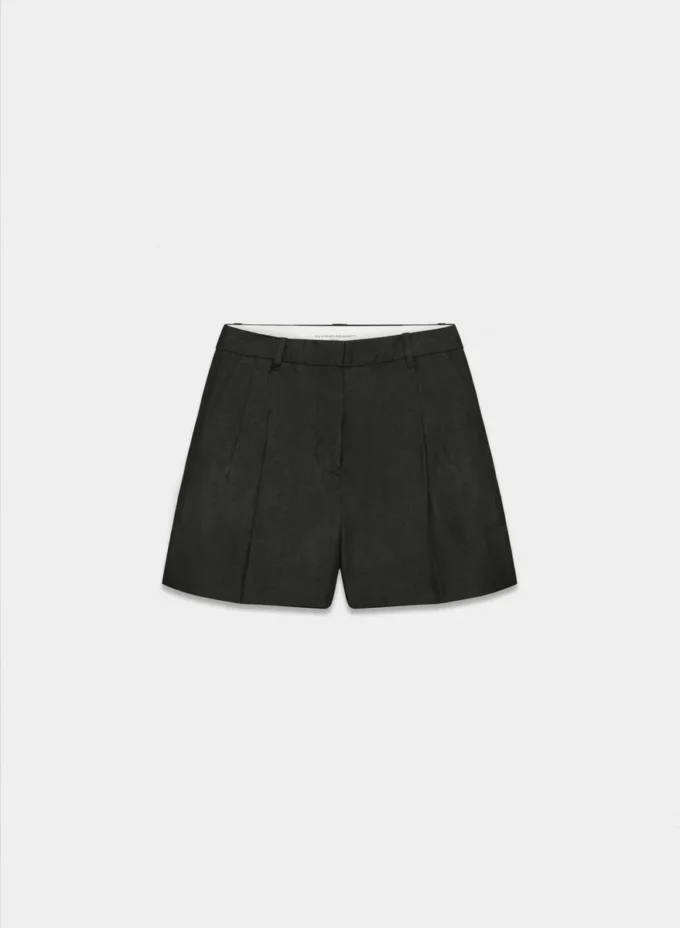 The Effortless Short™ Lino hasta la mitad del muslo
