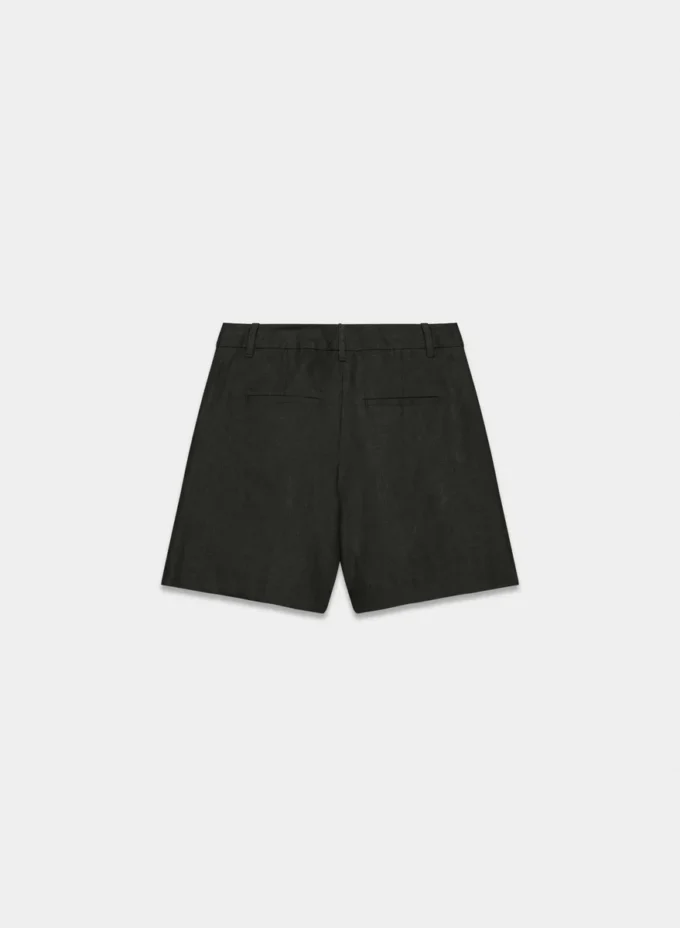 The Effortless Short™ Lino hasta la mitad del muslo