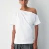 Top de algodón Interlock Script Top de algodón Interlock Script