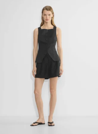 Top de lino Hepworth
