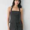 Top halter de gala Top halter de gala