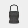 Top halter de gala Top halter de gala