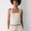 Top halter de lino Whisper Top halter de lino Whisper
