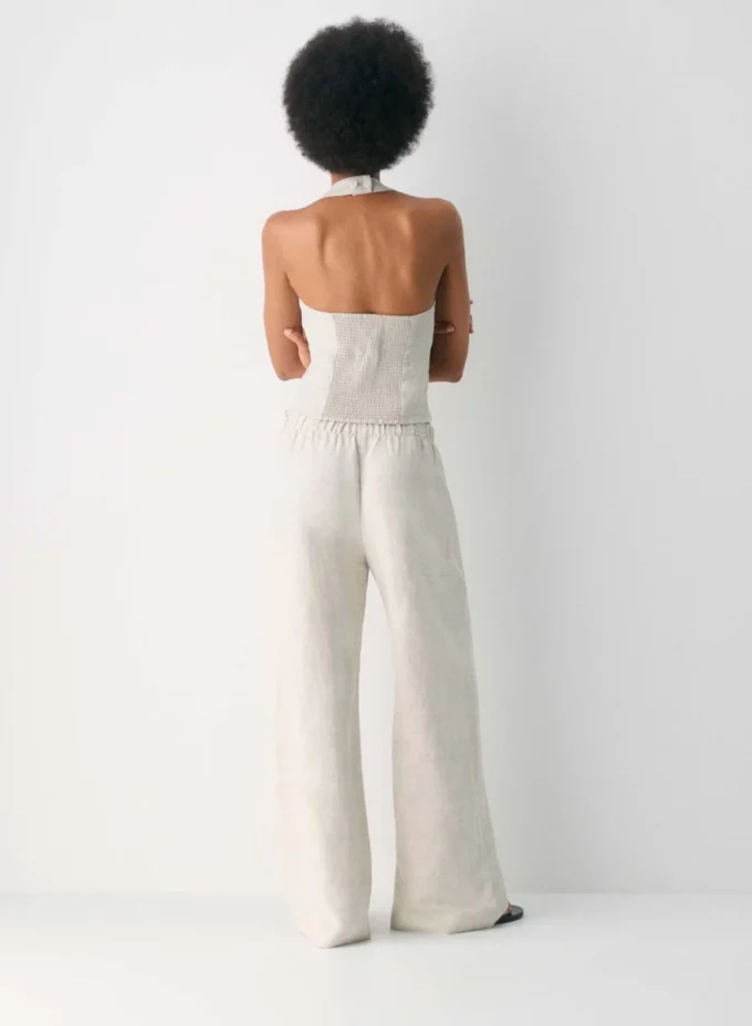 Top halter de lino Whisper Top halter de lino Whisper