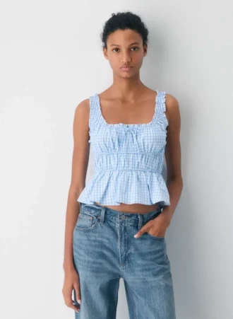 Top Helena Poplin