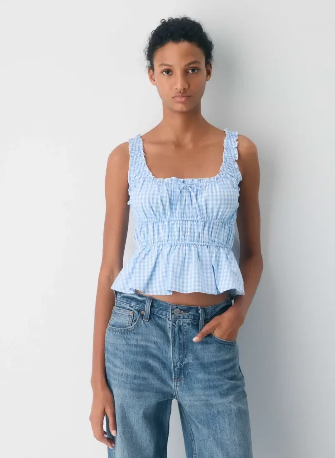 Top Helena Poplin Top Helena Poplin