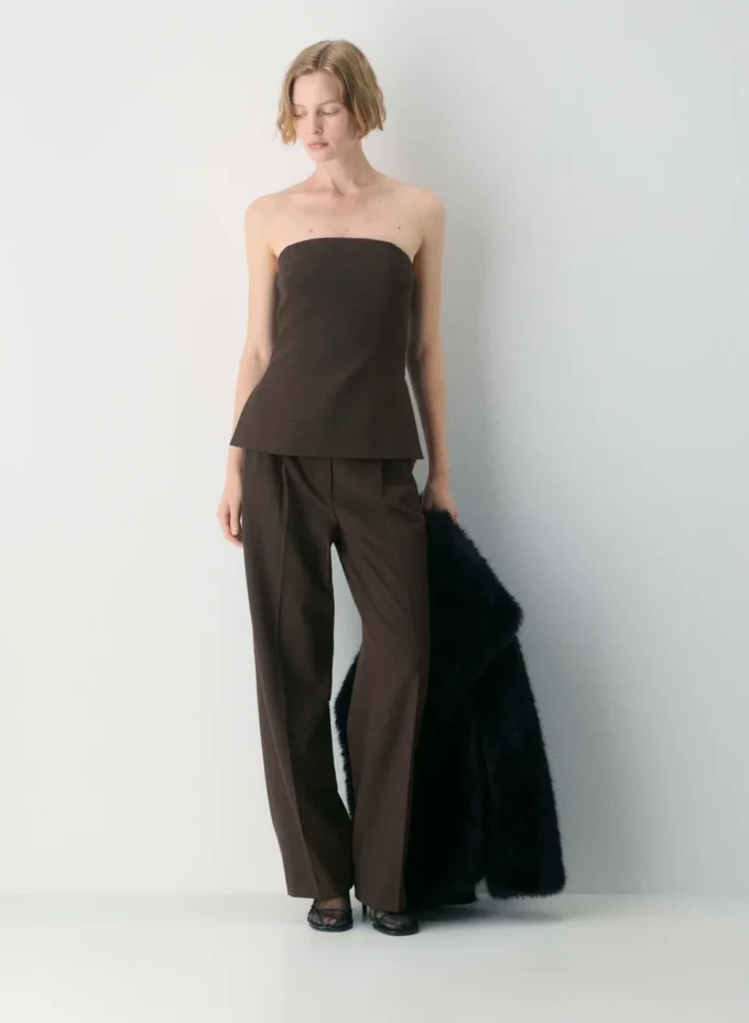 Top sin tirantes Posh