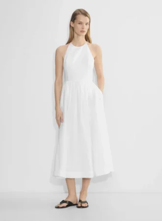 Vestido de lino Alfresco