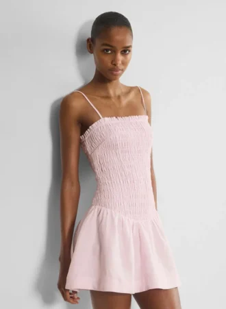 Vestido de lino Corinne