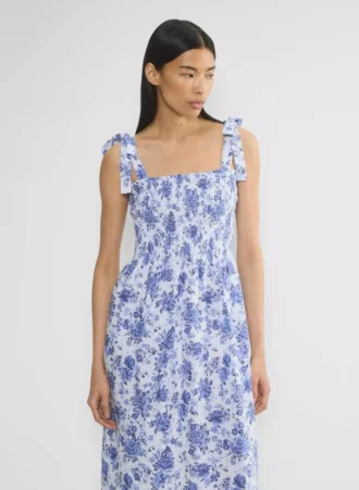 Vestido de lino Golden Hour