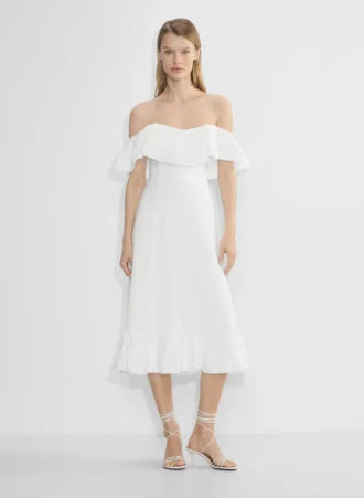 Vestido de lino Marmion