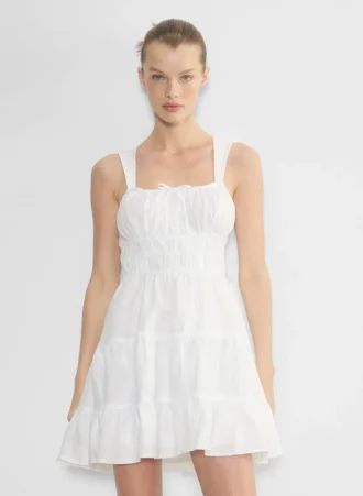 Vestido de lino Martine