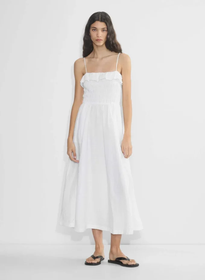 Vestido de lino Portea