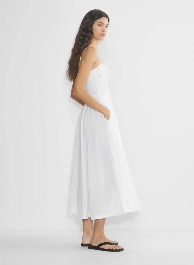 Vestido de lino Portea