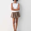 Vestido de popelín Segment
