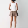 Vestido de popelín Segment