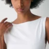 Vestido de popelín Segment