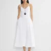 Vestido de popelín Technique