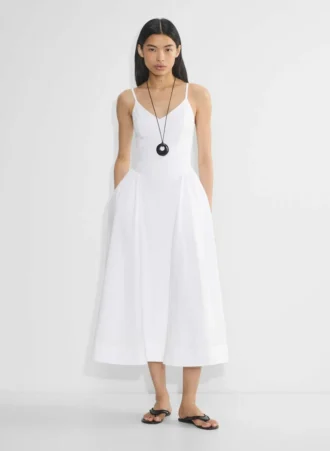Vestido de popelín Technique
