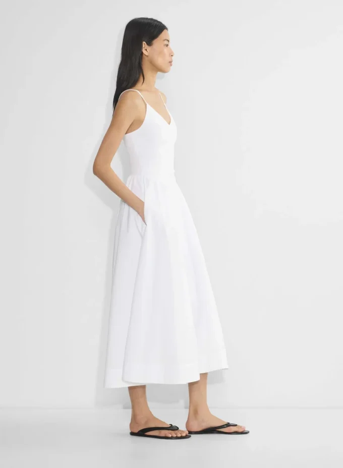 Vestido de popelín Technique
