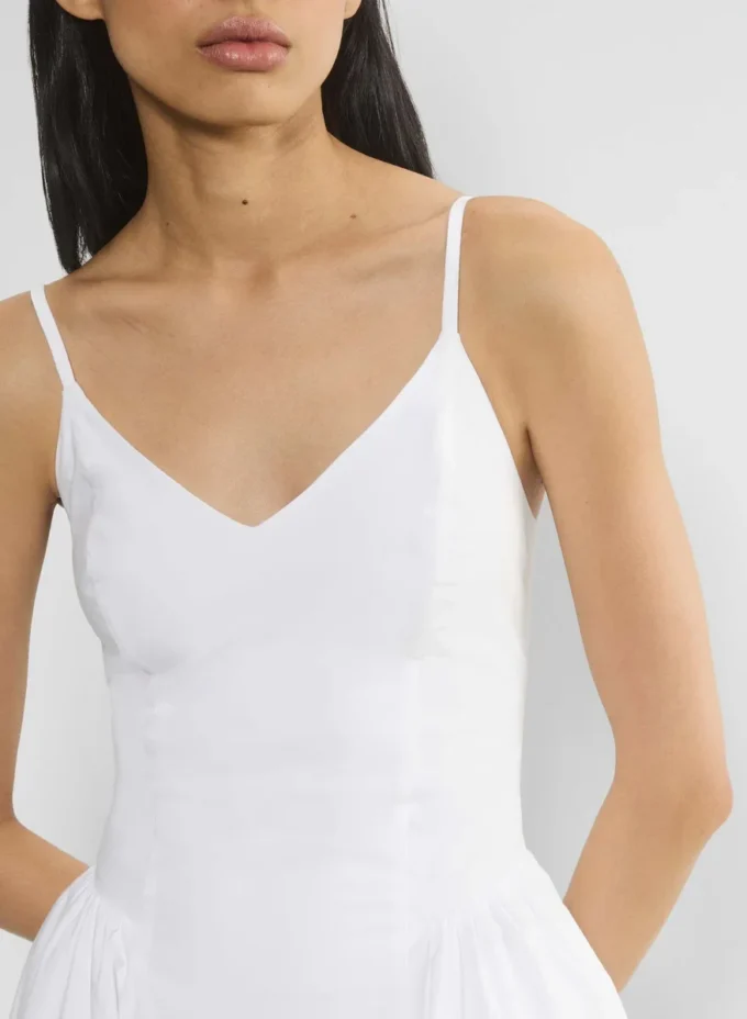 Vestido de popelín Technique