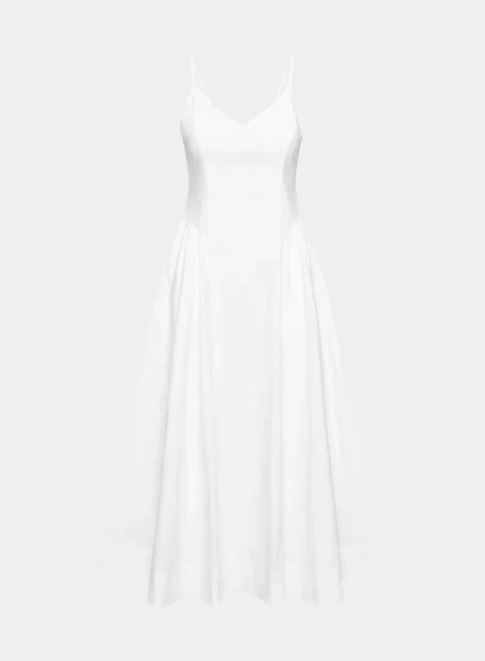 Vestido de popelín Technique