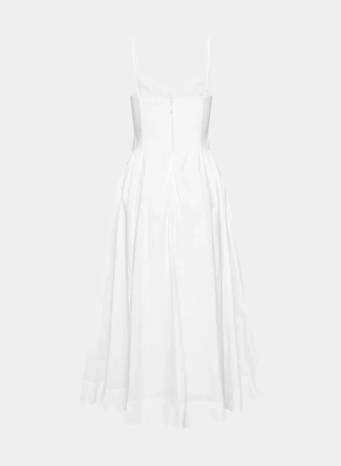 Vestido de popelín Technique