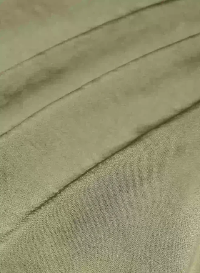 Vestido de satén Cannelle