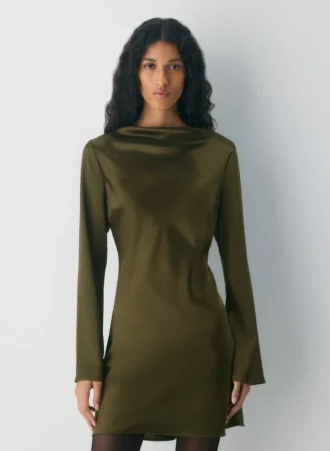 Vestido de satén Choreo
