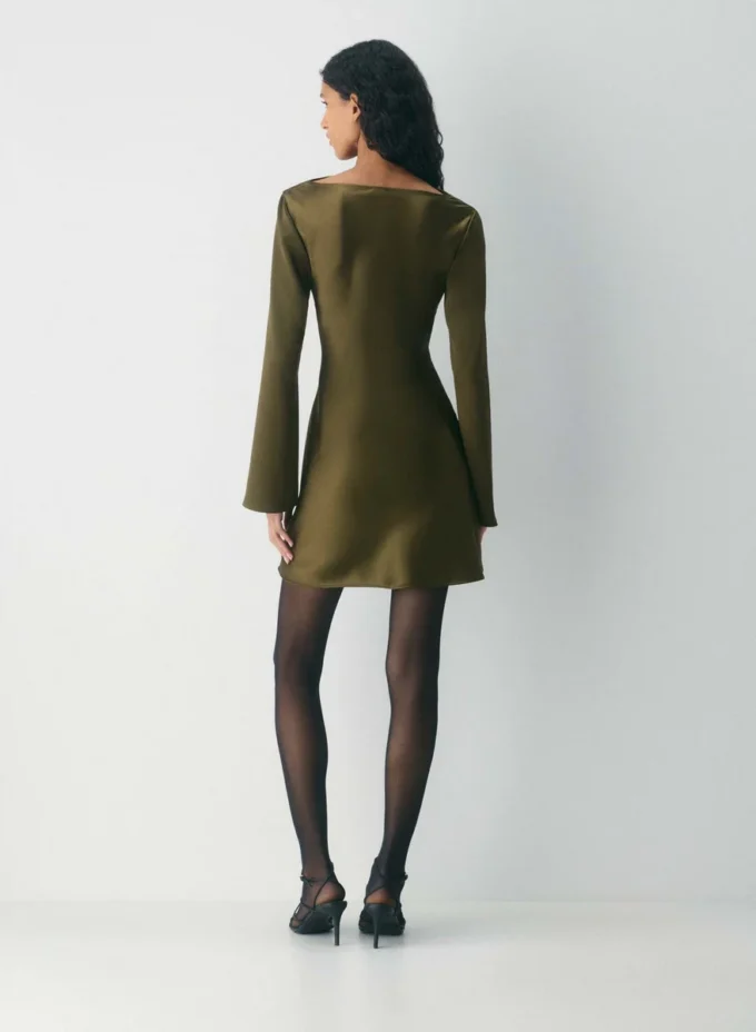 Vestido de satén Choreo