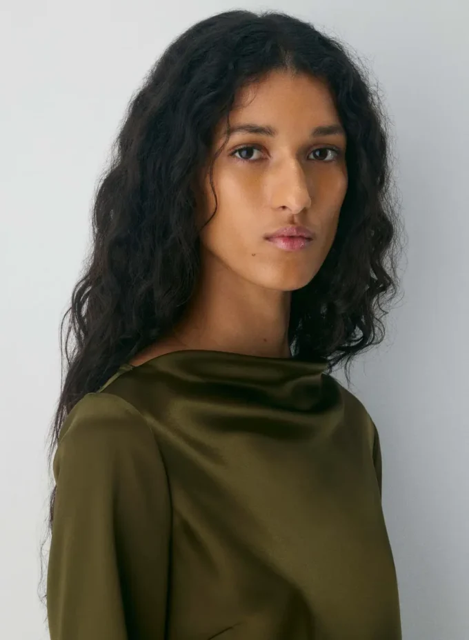 Vestido de satén Choreo