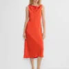 Vestido de satén Goddess