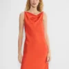 Vestido de satén Goddess