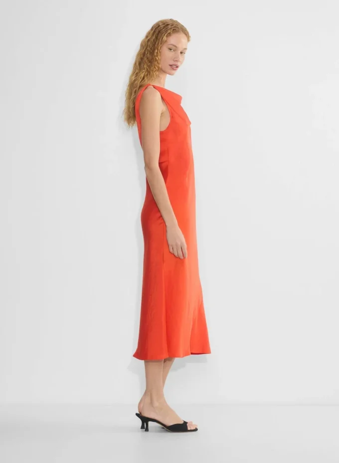 Vestido de satén Goddess