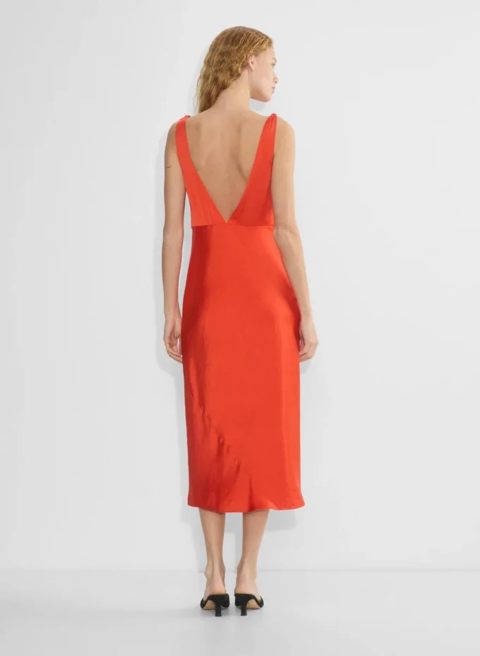 Vestido de satén Goddess