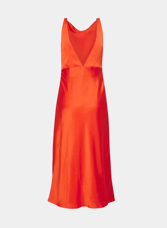 Vestido de satén Goddess