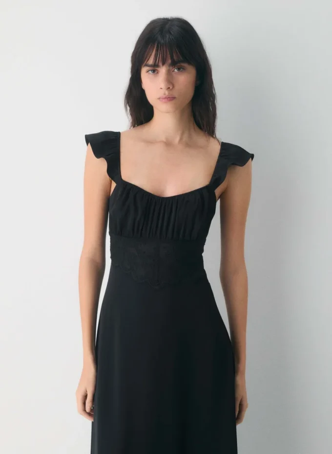 Vestido de satén Magnate Vestido de satén Magnate