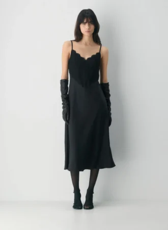 Vestido de satén Memorize
