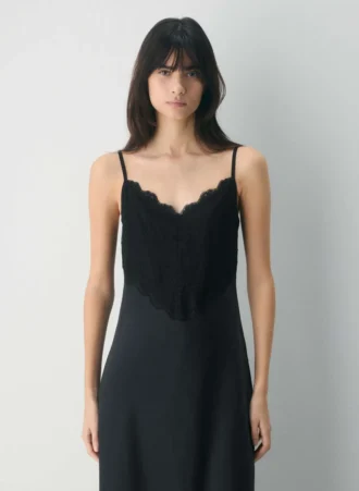 Vestido de satén Memorize