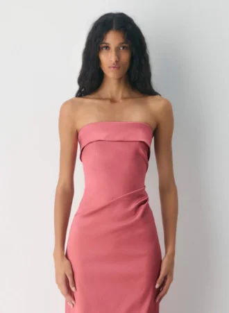 Vestido exclusivo de satén