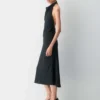 Vestido halter de satén Audience