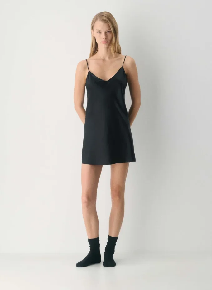 Vestido lencero de seda Nightside Vestido lencero de seda Nightside