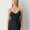 Vestido lencero de seda Nightside Vestido lencero de seda Nightside