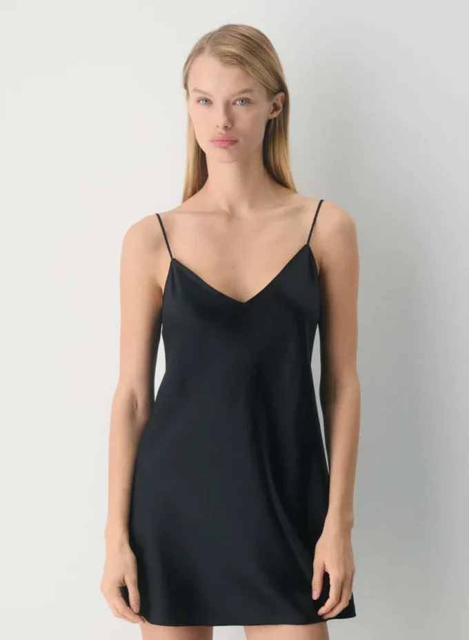 Vestido lencero de seda Nightside Vestido lencero de seda Nightside