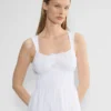 Vestido midi de popelín Martine Vestido midi de popelín Martine
