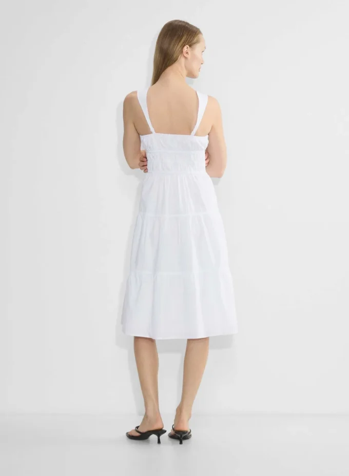 Vestido midi de popelín Martine Vestido midi de popelín Martine
