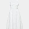 Vestido midi de popelín Martine Vestido midi de popelín Martine