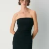 Vestido mini llamativo FigureKnit™ Vestido mini llamativo FigureKnit™