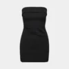 Vestido mini llamativo FigureKnit™ Vestido mini llamativo FigureKnit™